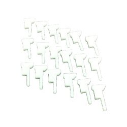 KRain P1009955 White Timing Pins Bag Of 18