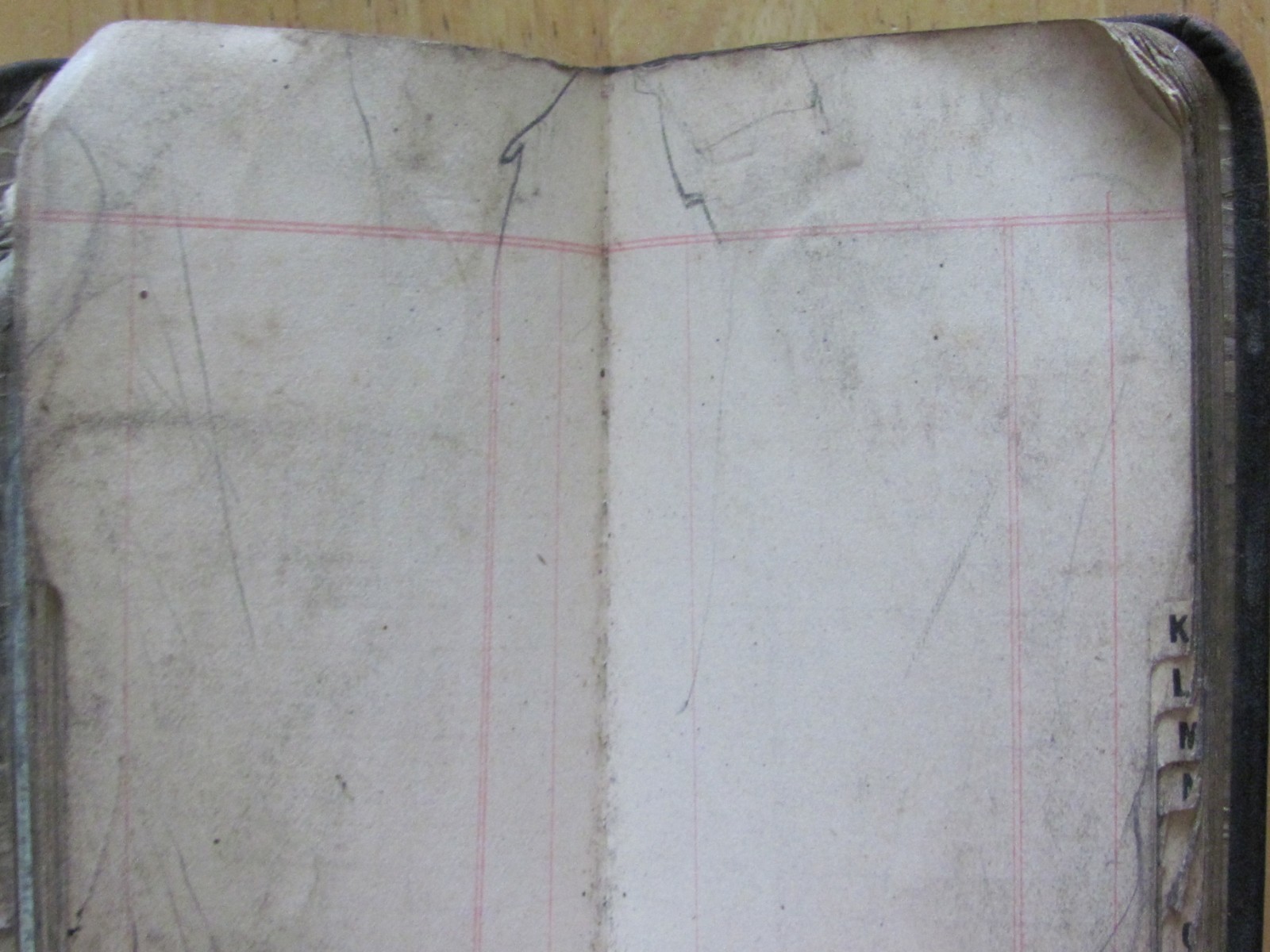 ROUGH 1904 NOTEBOOK LINDSAY BROTHERS MILWAUKEE WI FARM IMPLEMENT DEALER