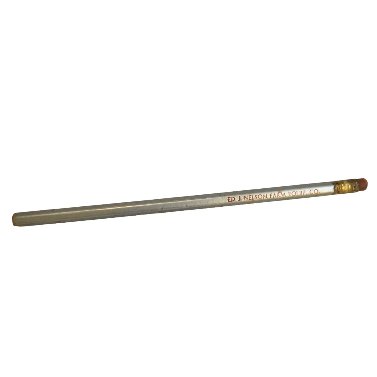 Ed J. Nelson Farm Equipment Advertising Pencil Vintage
