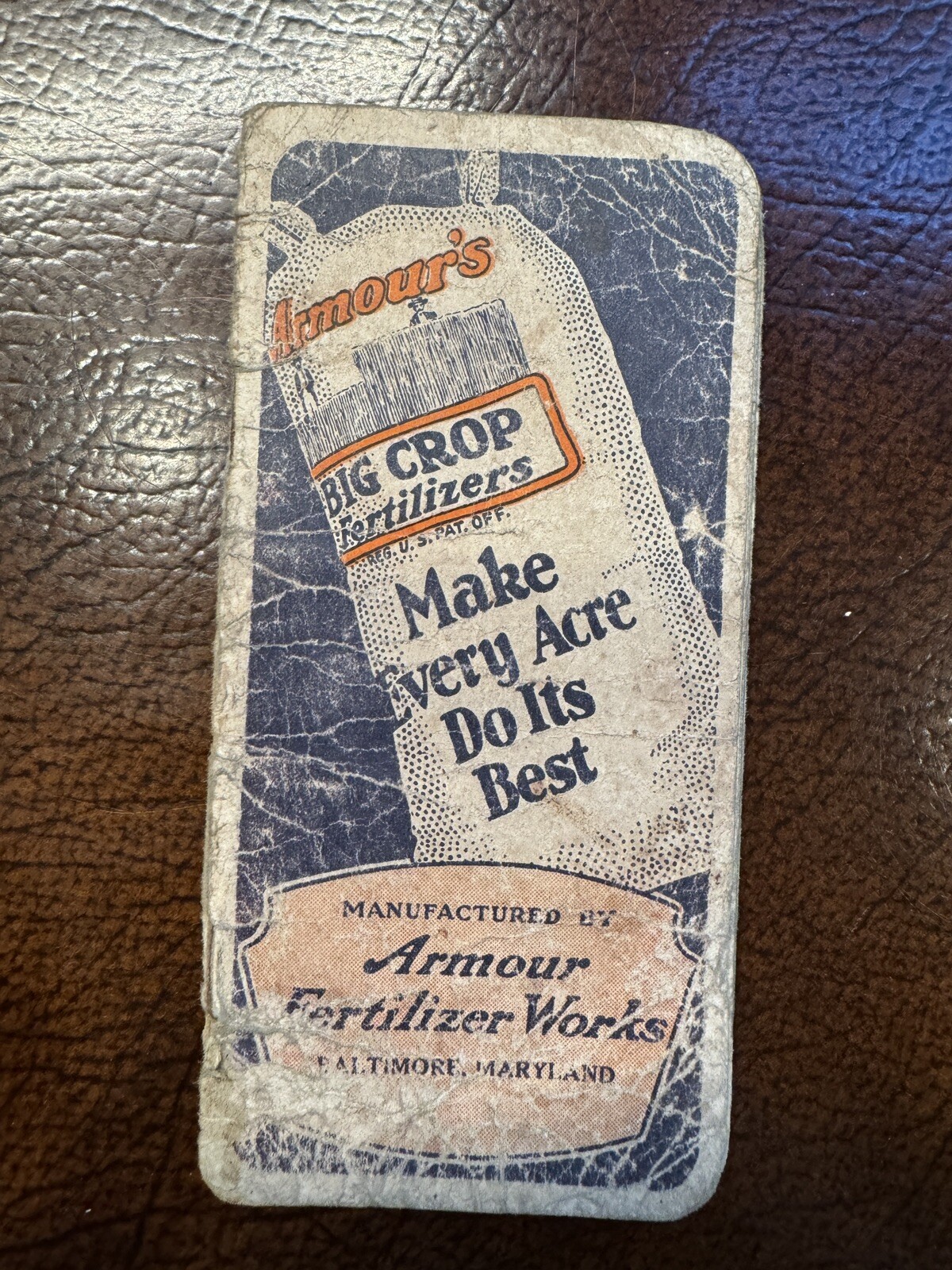 1932 Armour Fertilizer Works Crop Booklets Baltimore Maryland Farm Ephemera
