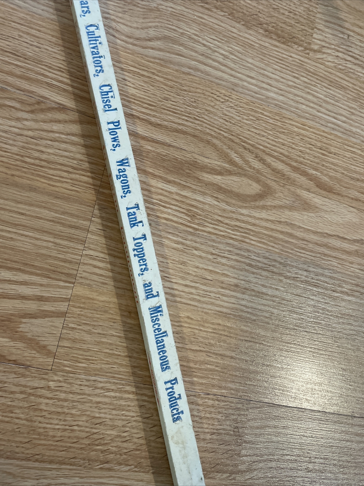 Hiniker Farm Equipment Yardstick