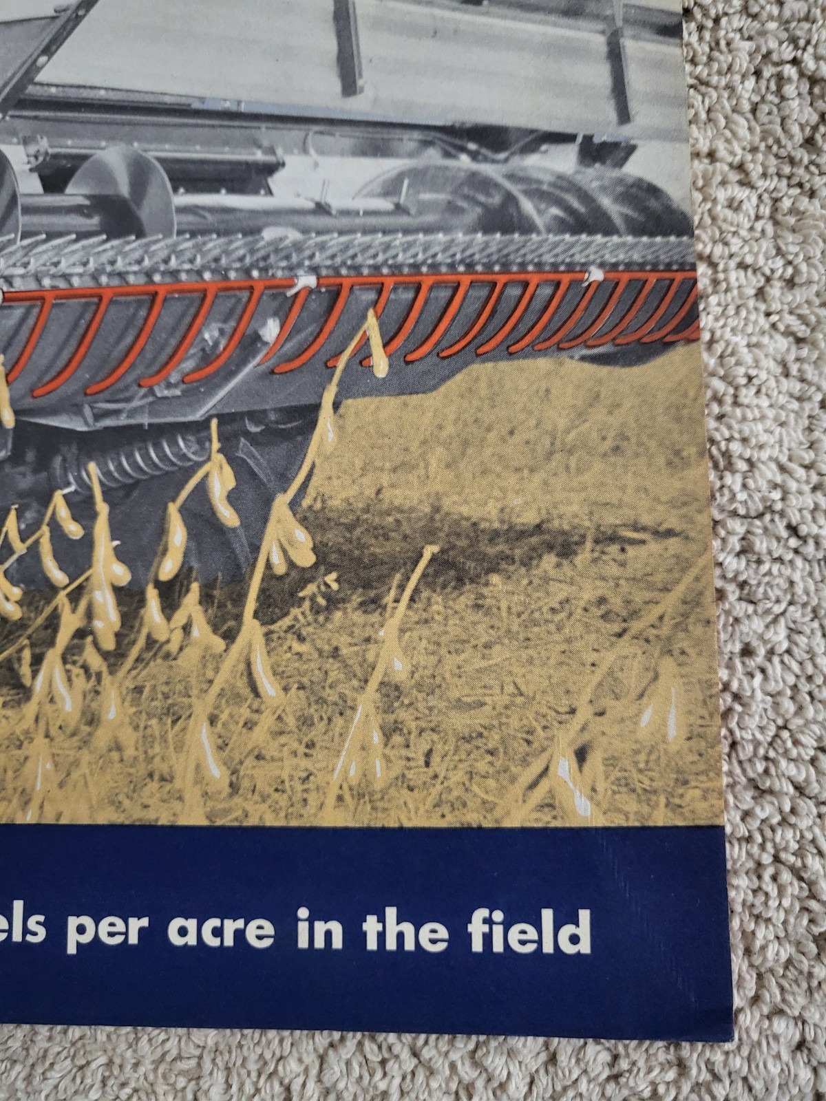 Vintage 1966 Brochure ROPER-WRIGHT HYDRAULIC Combine HEADER CONTROL FARM AG