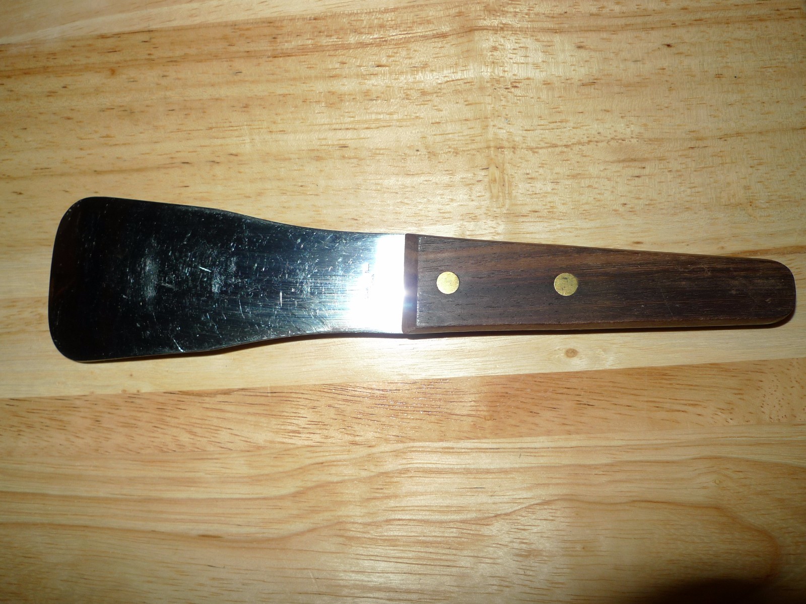 Vintage Equity Livestock Sales advertising scoop blade? stainless Japan