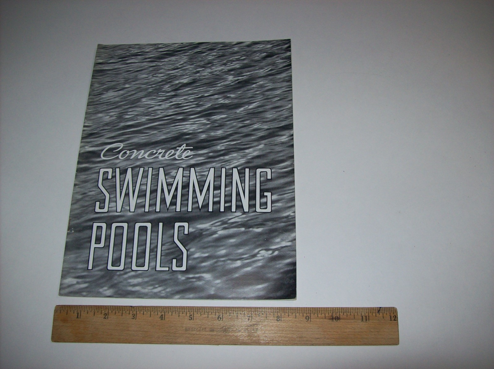 Vintage 1947 CONCRETE SWIMMING POOLS, Portland Cement Association, x