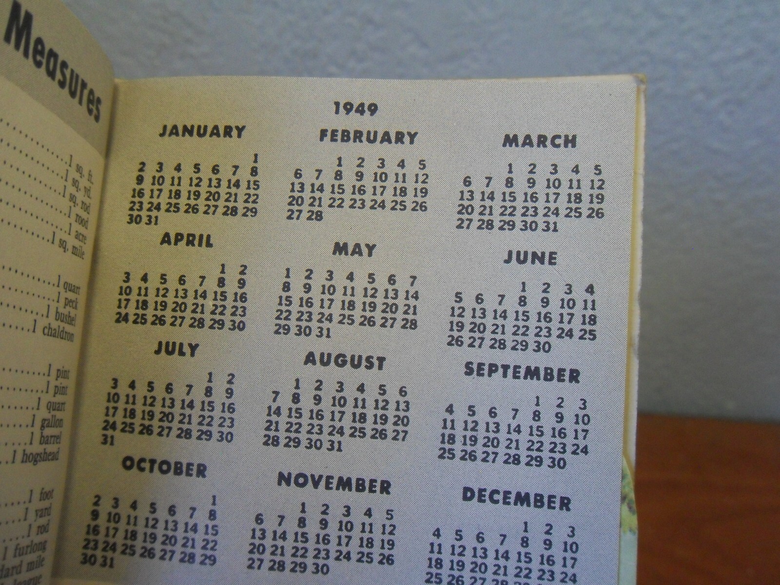 1949 -50 Swift’s Plant Food Service Red Steer Notebook Pocket Book Used