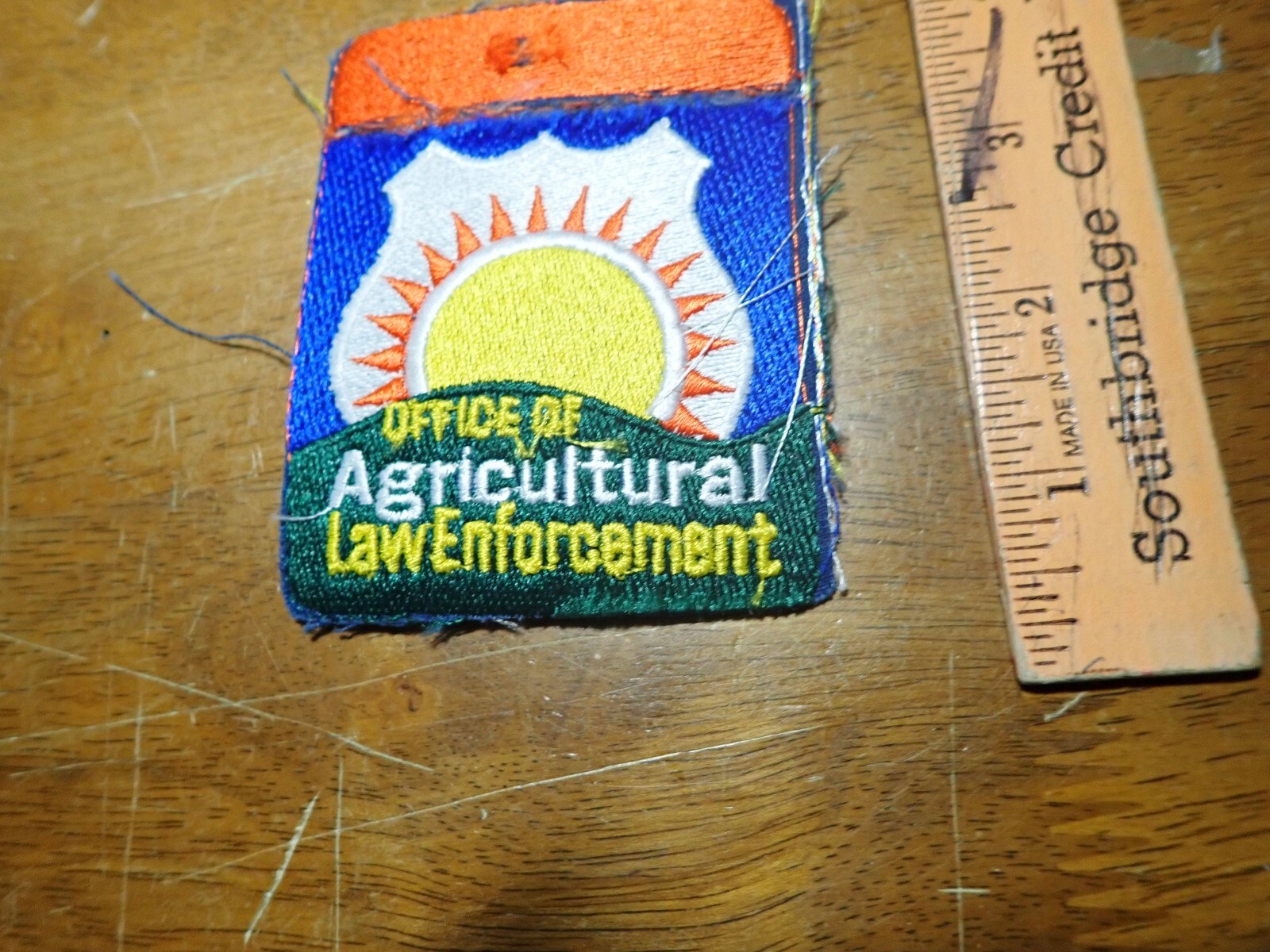 OFFICE OF AGRICULTURAL LAW ENFORCEMENT FARMING PATCH BX A#45
