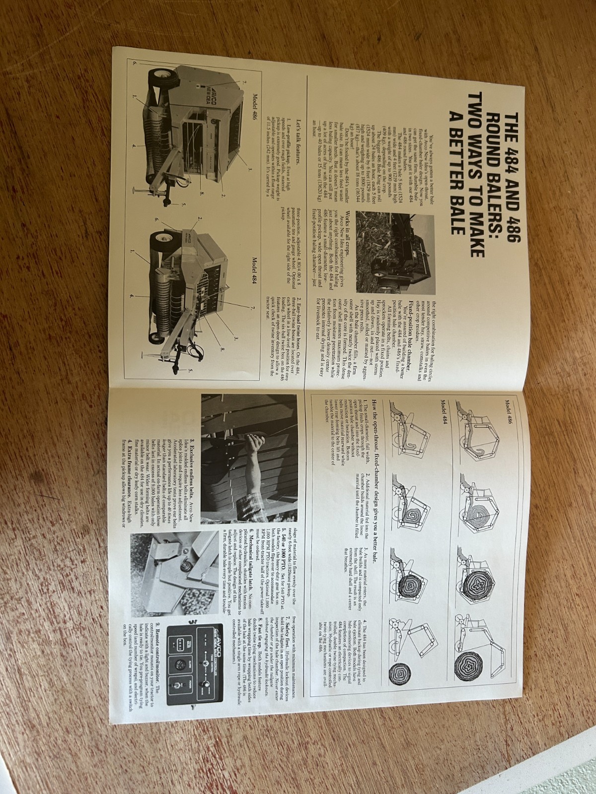 John Deere Fiat Tractors Avco New Idea Advertising Flyer Brochure Vintage Lot