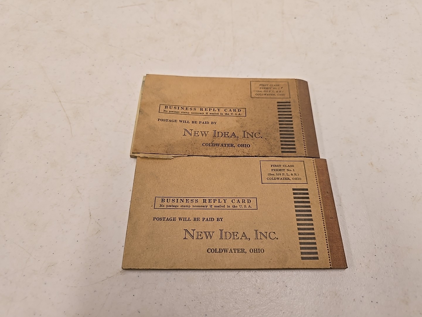 Vintage 1940&rsquo;s New Idea Farm Equipment Advertising Prospect & User Book Pair