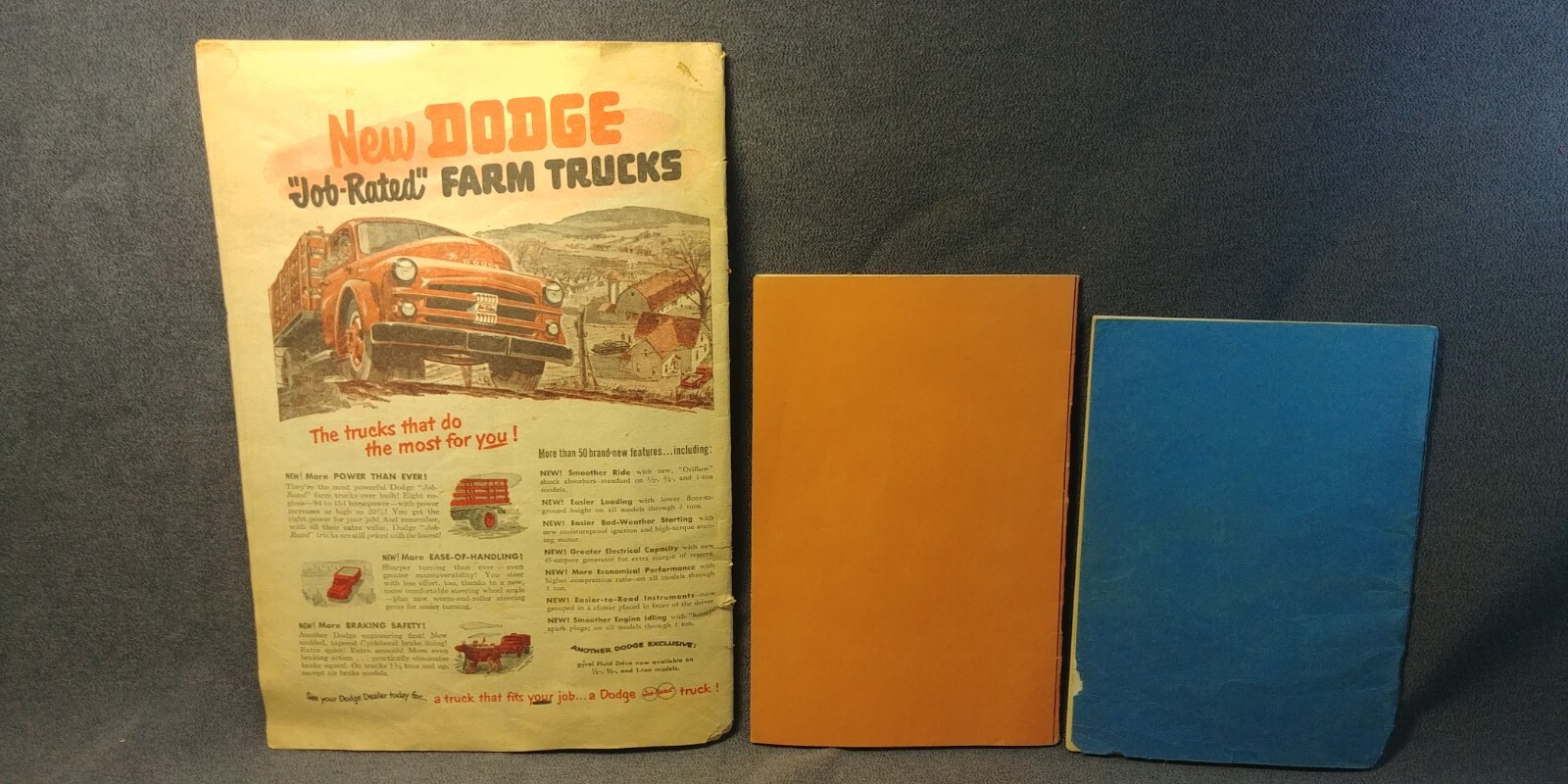 3 AG Booklet 1946 Hereford Sale Quinter Kansas 1948 Oakley Breeders Gazette 1951