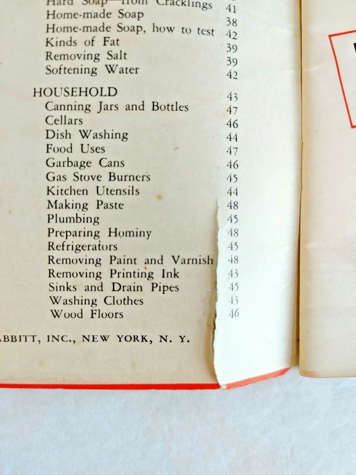 B T Babbitt&rsquo;s Lycons Lye Booklet « The Farmer&rsquo;s Friend » © 1940 #16597