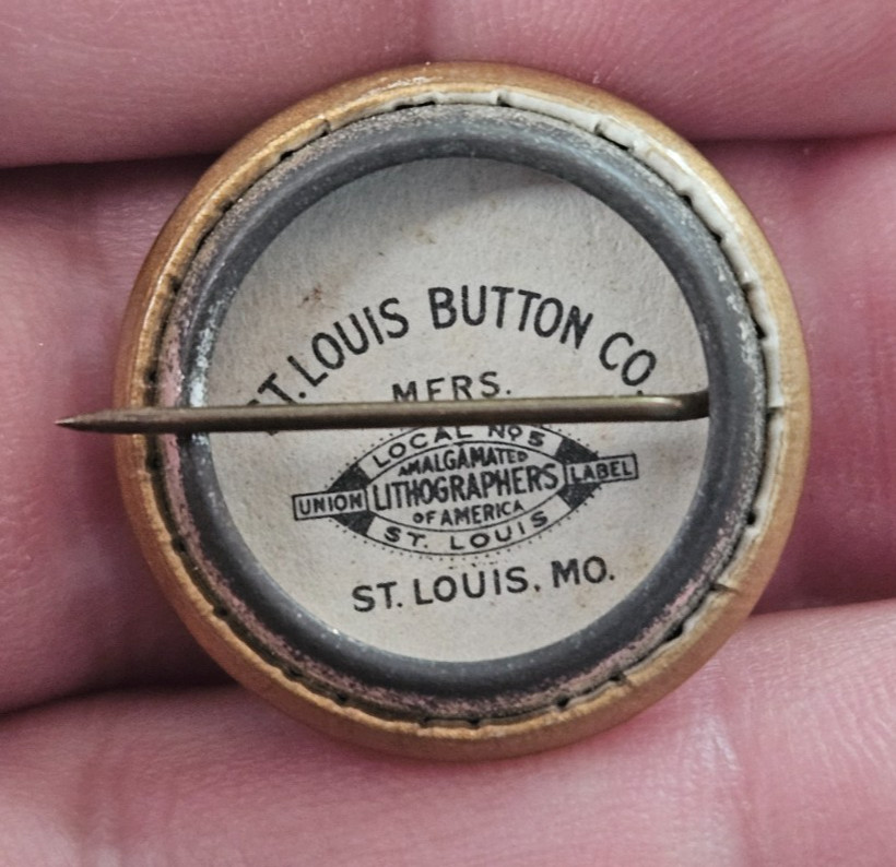 US 50,000 FARM BUREAU CLUB Pinback Button