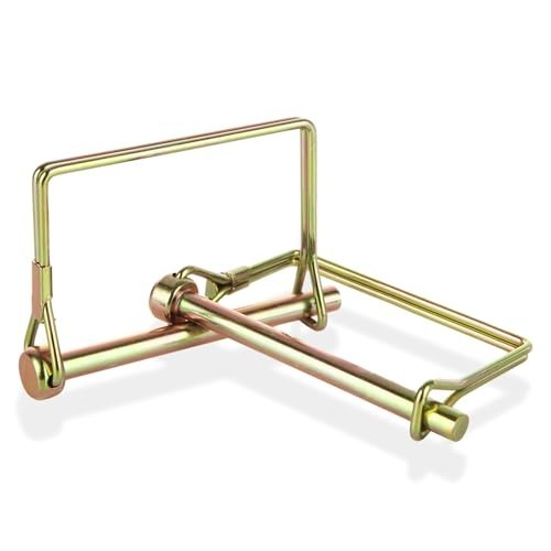 30pc Heavy Duty Trailer Coupler Pin 1/4&Prime; Square Wire Lock Safety Pin