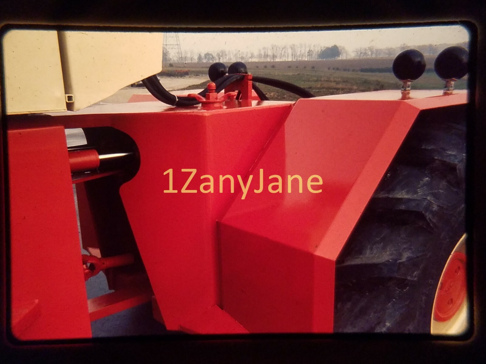 AC2216 35mm Slide of an Allis-Chalmers from MEDIA ARCHIVES EQUIPMENT IN FIELD