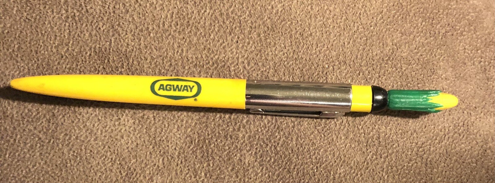 Vintage Agway Energy King Hybrids Ritepoint Advertising Pen Corn B18-1