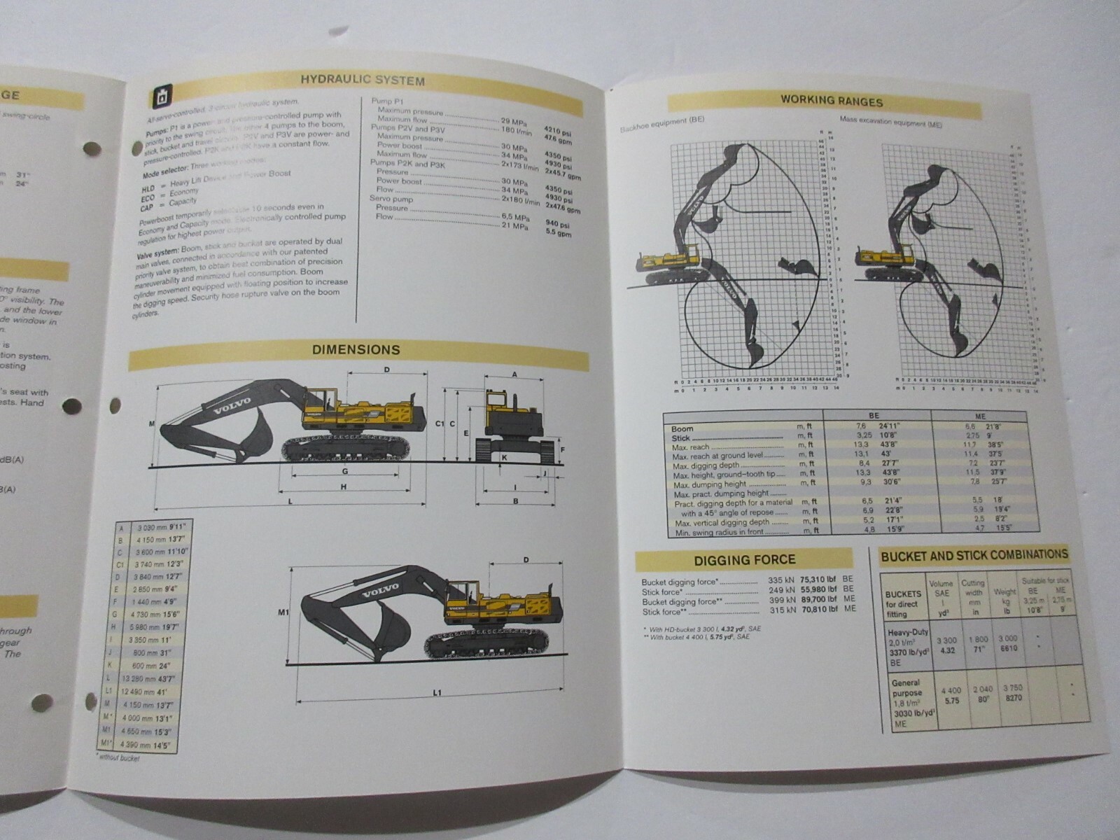 Volvo EC650 Excavator Brochure