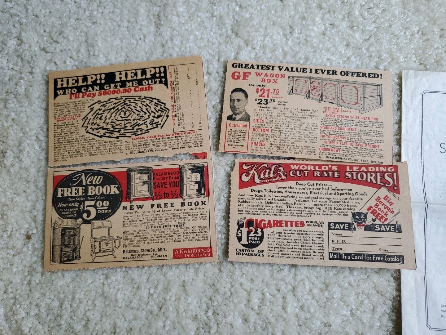 Vintage 1930s Dairy Cattle Congress Waterloo Iowa Books Ephemera Letterhead