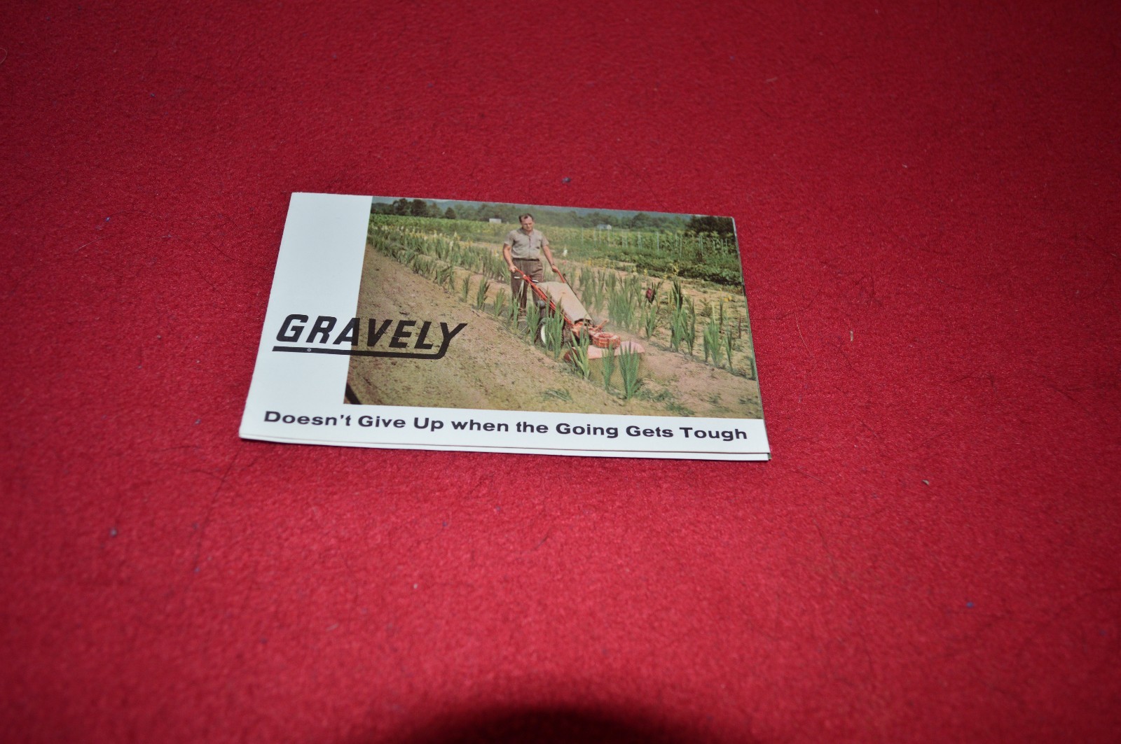 Gravely Tractors Pocket Buyers Guide for 1964 Dealers Brochure DCPA