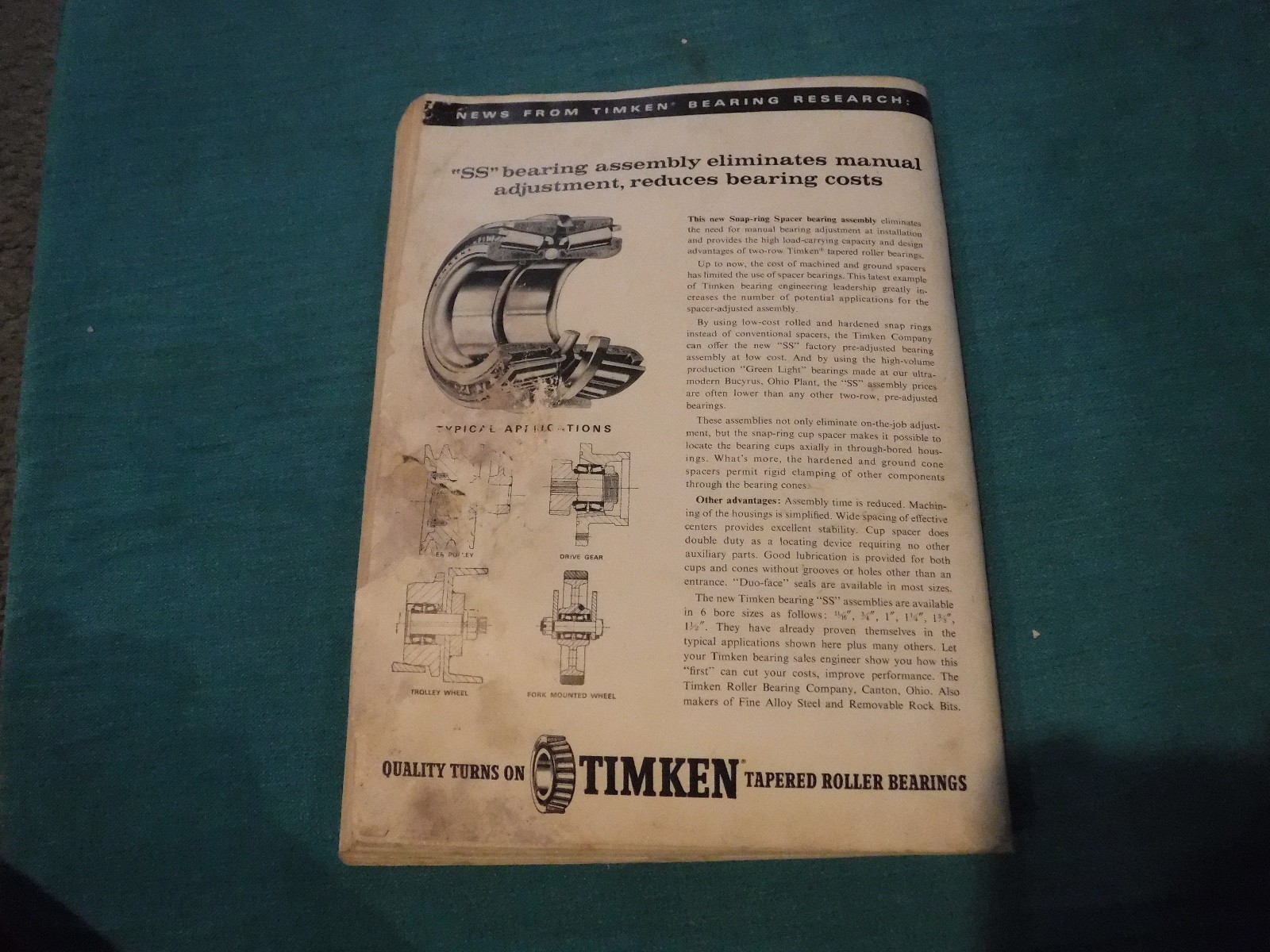 IMPLEMENT & TRACTOR JAN. 31 1965 FARM EQUIPMENT RED BOOK VINTAGE