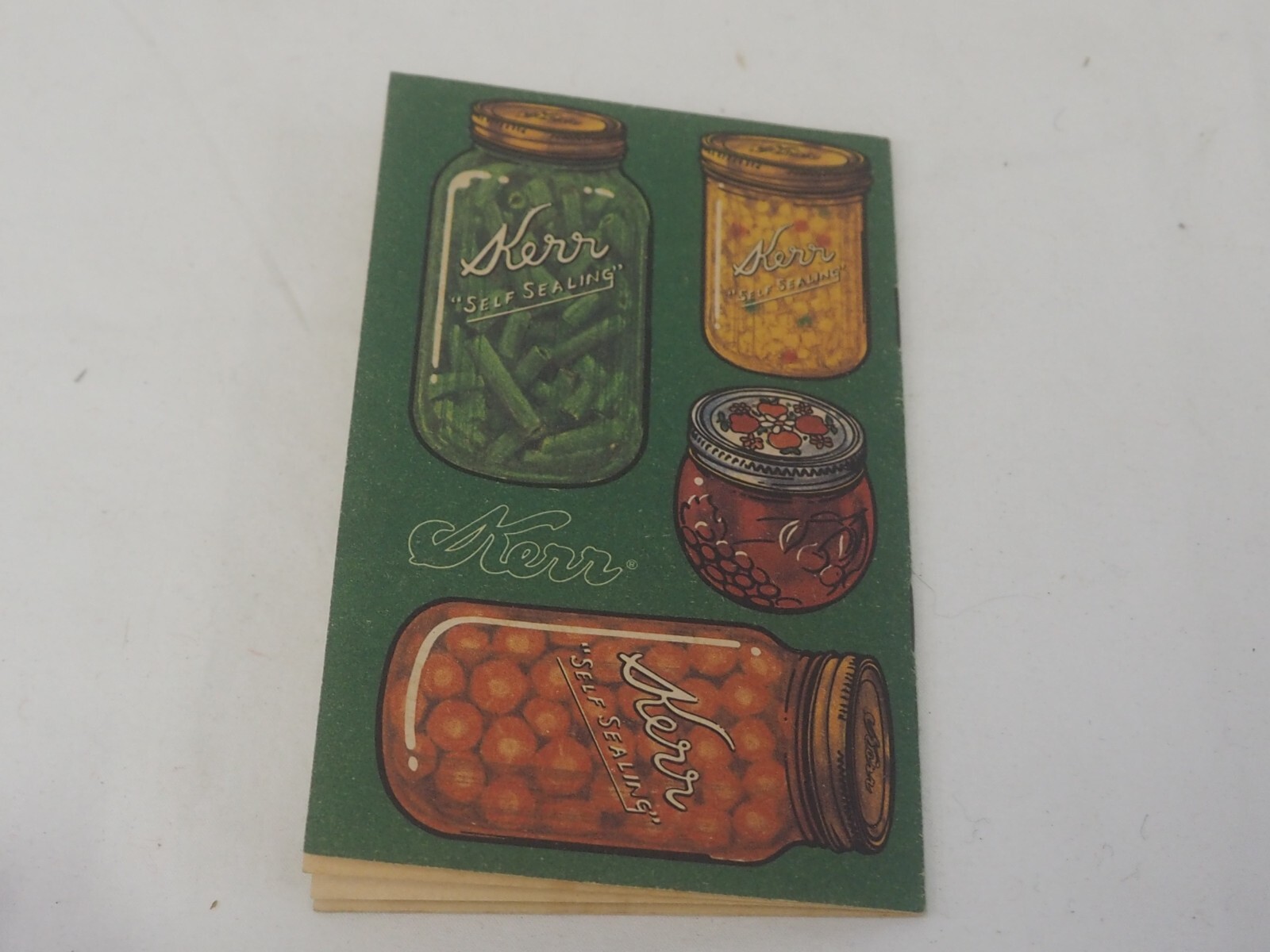 1984 Kerr Self Sealing Instruction Guide to Home Canning & Freezing Pamphlet