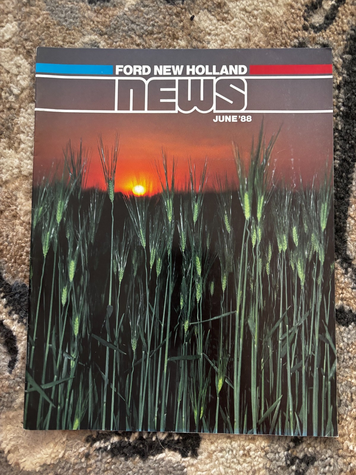 Ford New Holland News June 1988 Brochure DCPA26