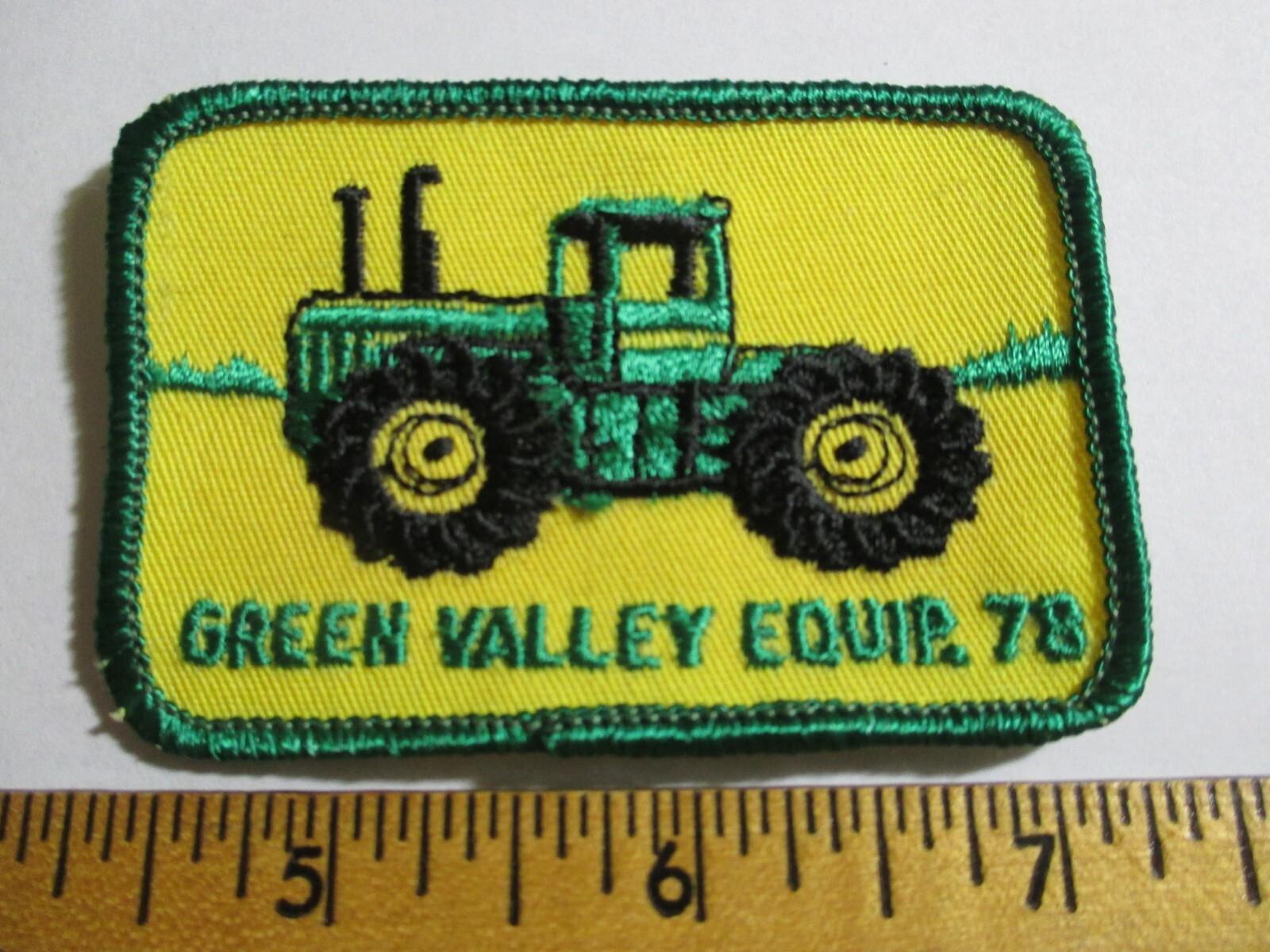 John Deer From Long Ago. Green Valley Equipment 78 Patch Tractors Vintage 70’s