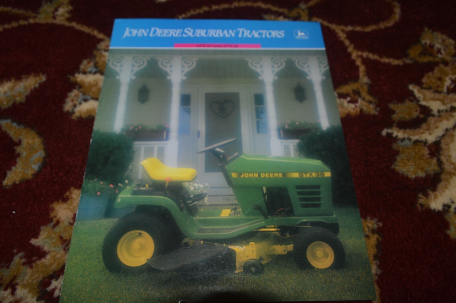 John Deere STX30 STX38 Tractors For 1989 Brochure FCCA