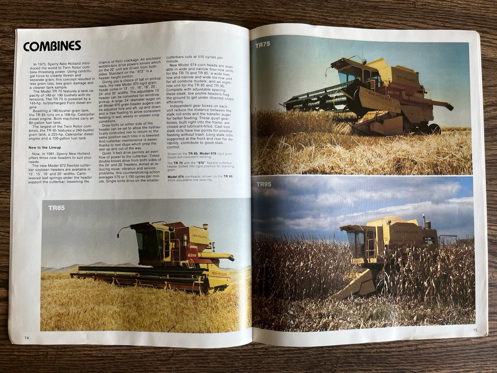 New Holland Equipment Buyers Guide Vol. 26 No. 7 Sales Brochure 1981