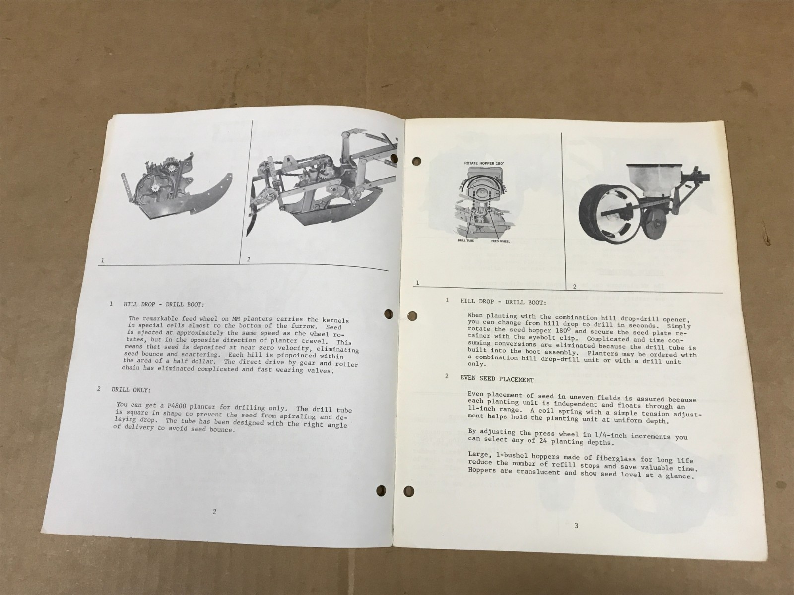 Vintage Minneapolis-Moline Product News – P4800 Planter Units