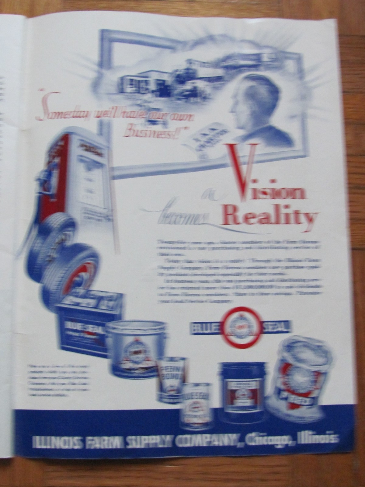 1941 The Illinois Agricultural Association Record 25 Year Issue Farm Bureau