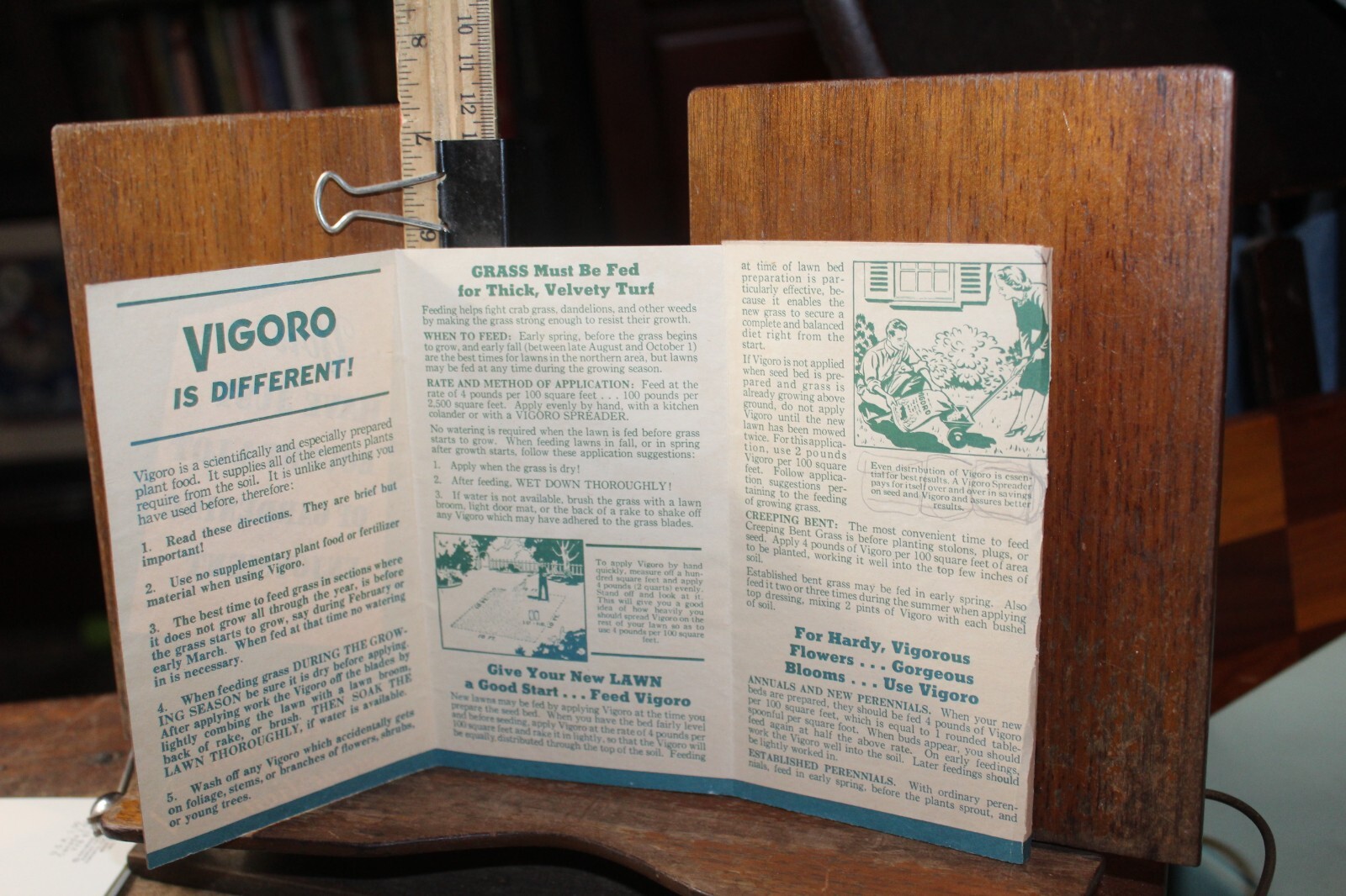 Vintage Vigoro Garden Brochure