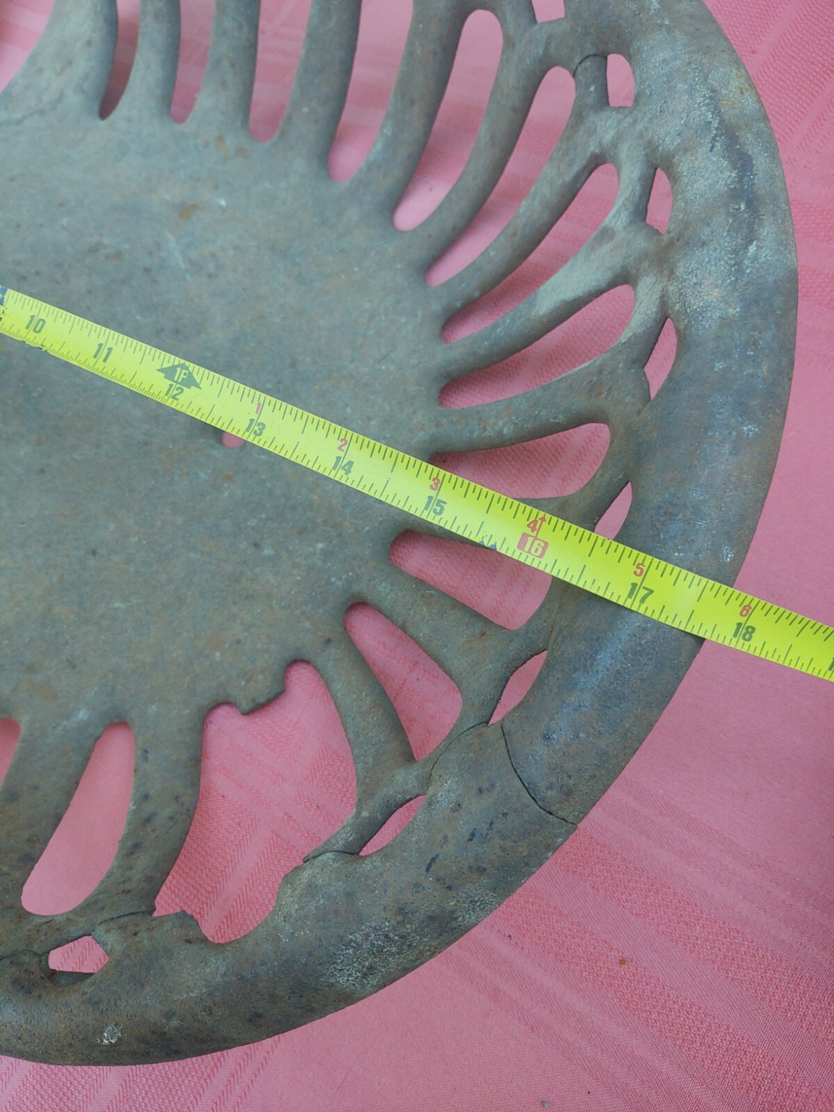 Vintage RARE Old Tractor Seat