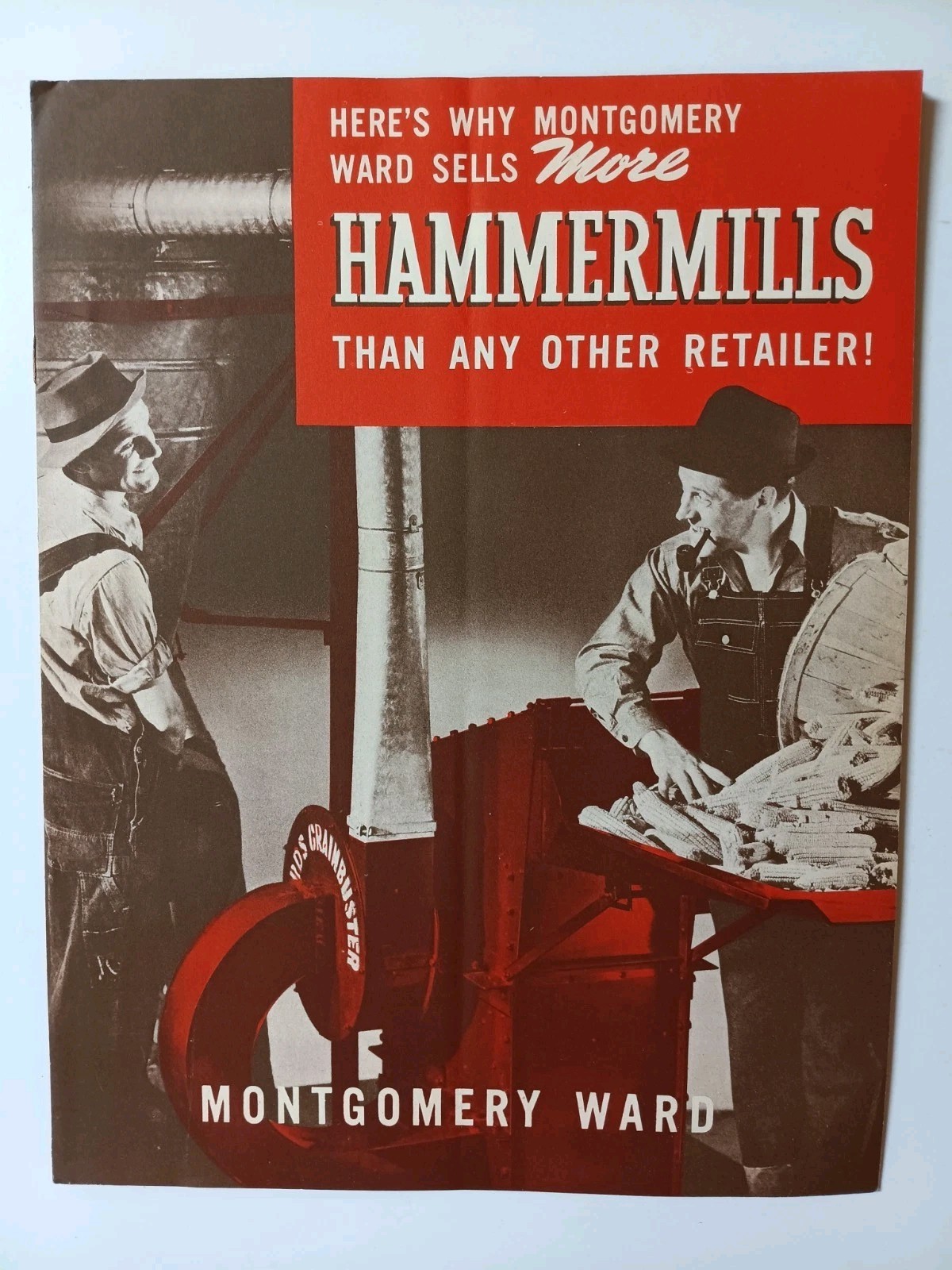 Montgomery Ward Hammermills Brocure Advertising Ephemera