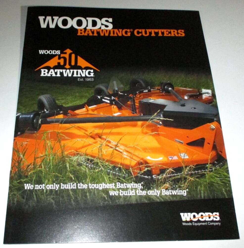 *Woods Batwing Cutters / Mowers Sales Brochure Models BW180X thru BW2400X 2013
