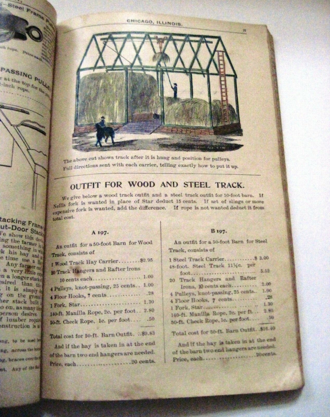 1896 Catalog for « Marvin Smith Co. » Agricultural Equipment Pulled by Horses*