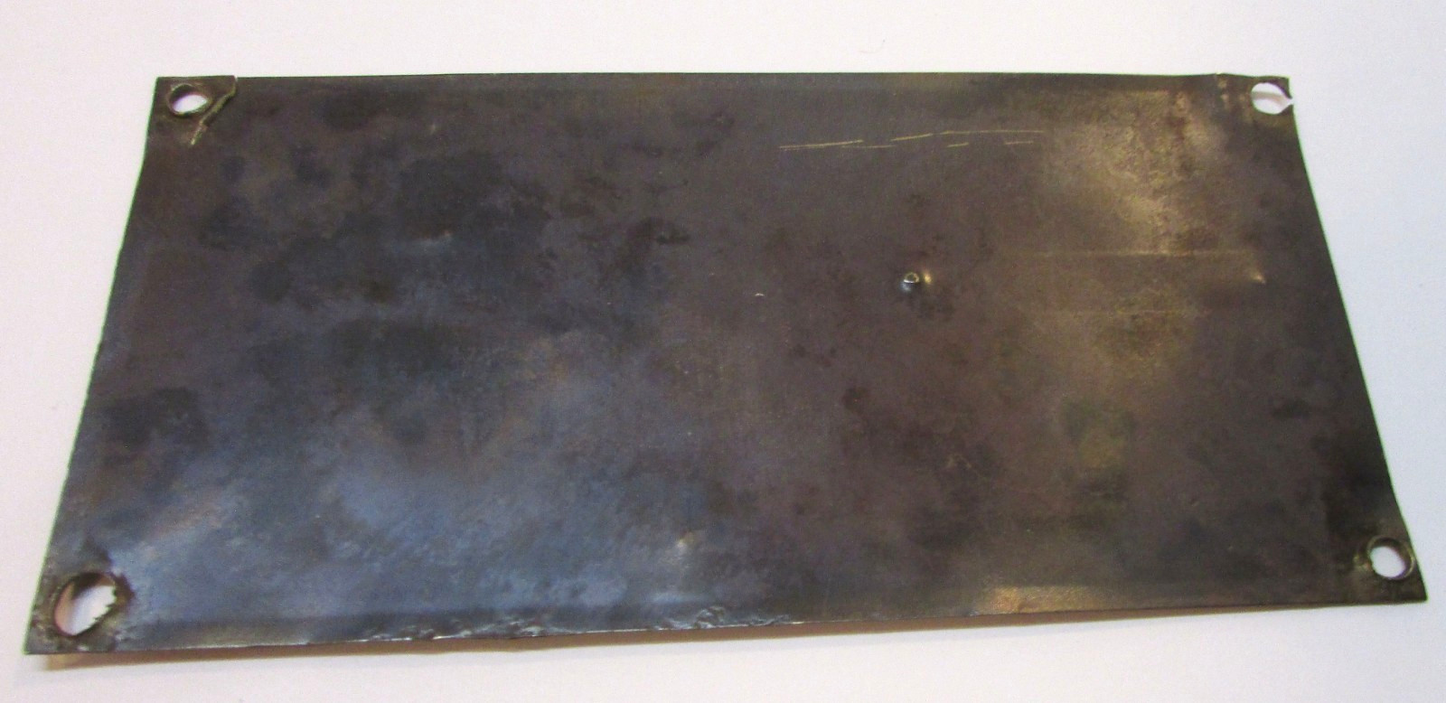 Old 1937 Graham Hoeme Model L Plow Amarillo TX Texas Antique 3×6 Brass Plate