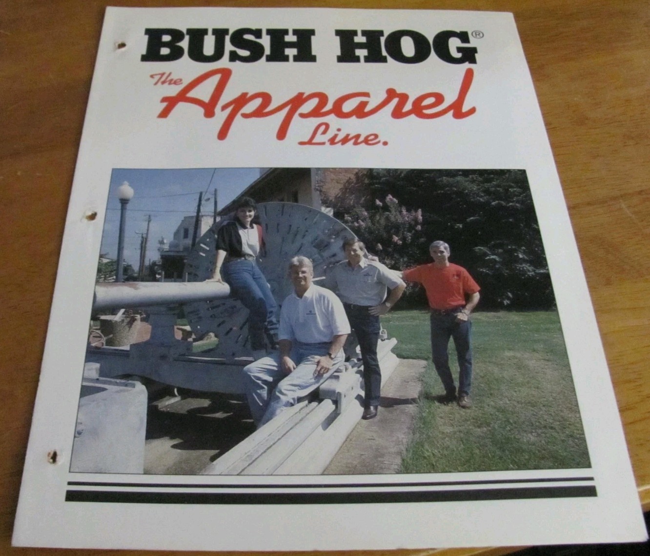 Bush Hog The Apparel Line Sales Promo Brochure