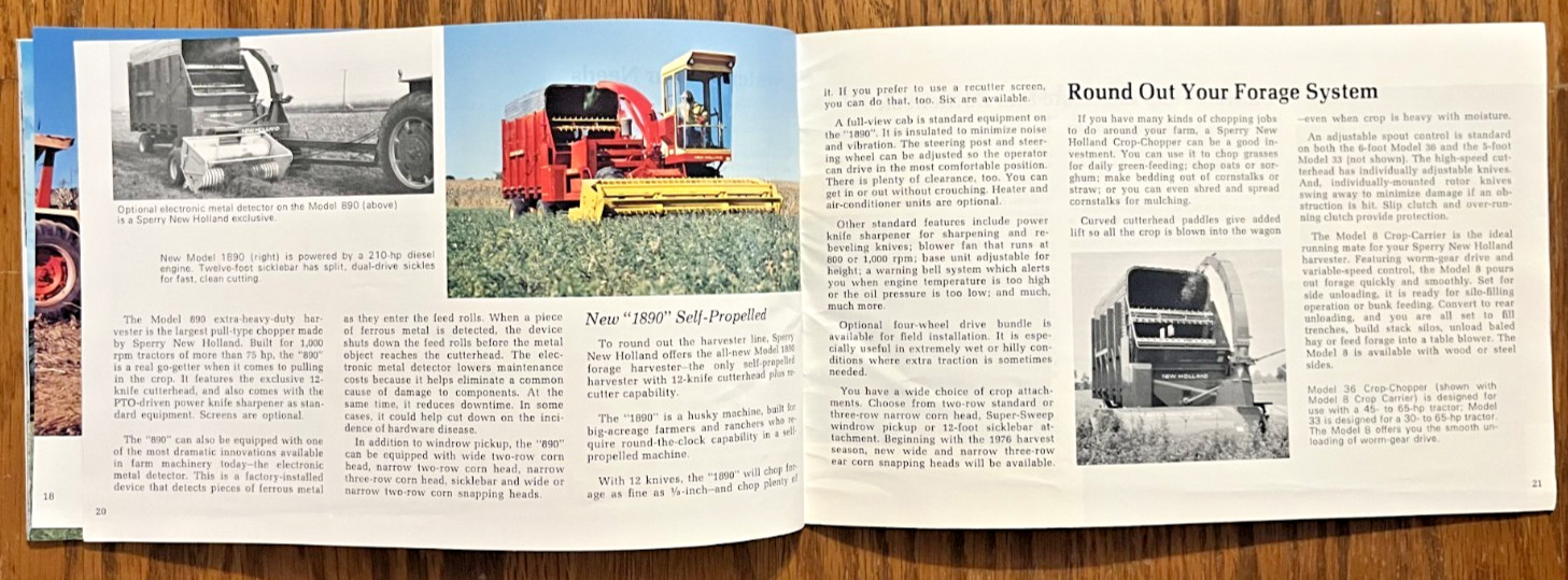New Holland Equipment 1975 Buyers Guide vol 21 no 8