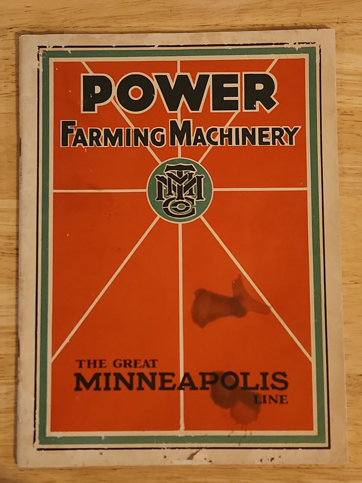 Power Farming Machinery The Great Minneapolis Line Gas Tractor Advertising