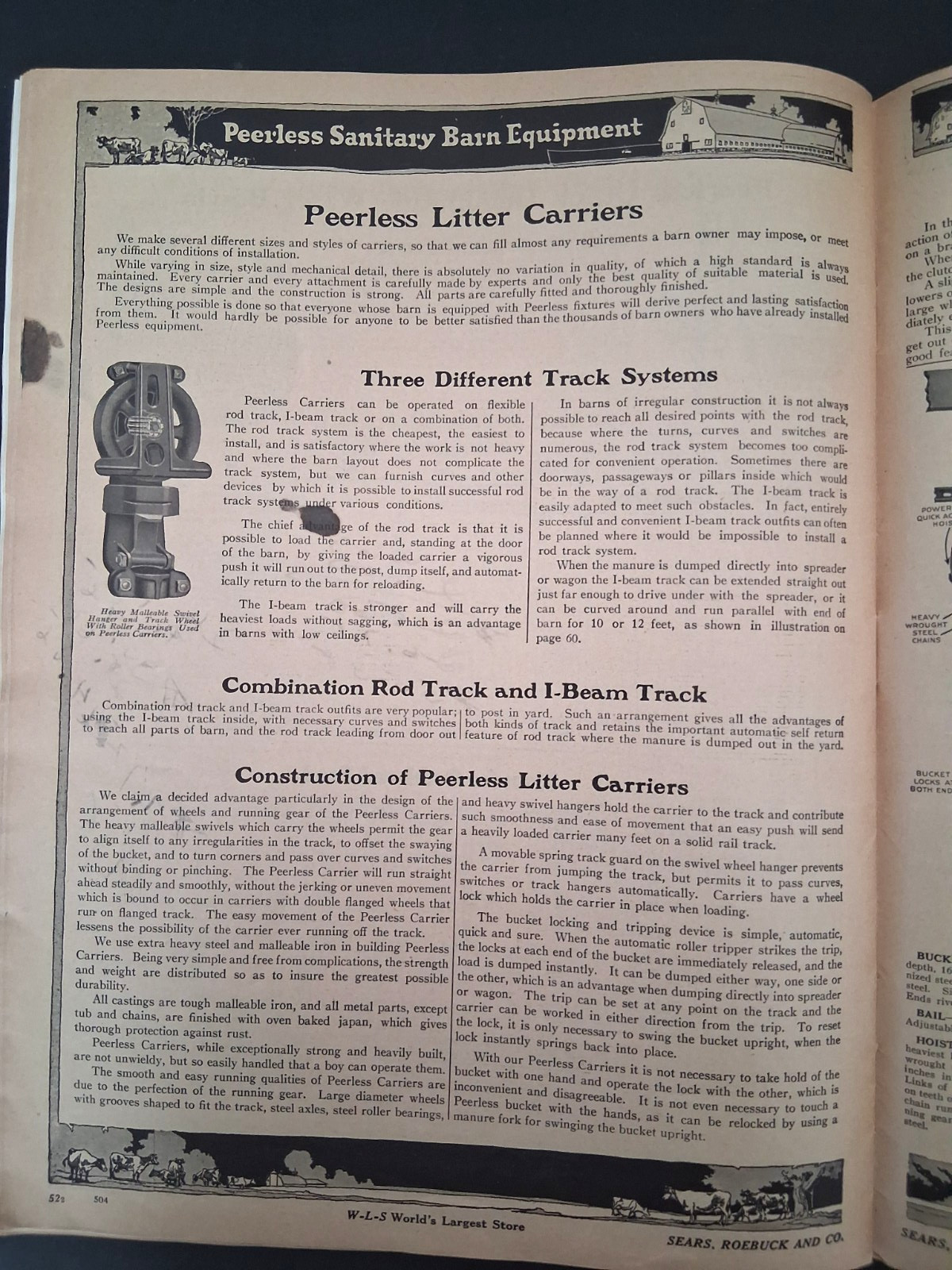 1925 Sears Honor Bilt Barn Catalog Modern Farm Buildings Complete Gothic Roof