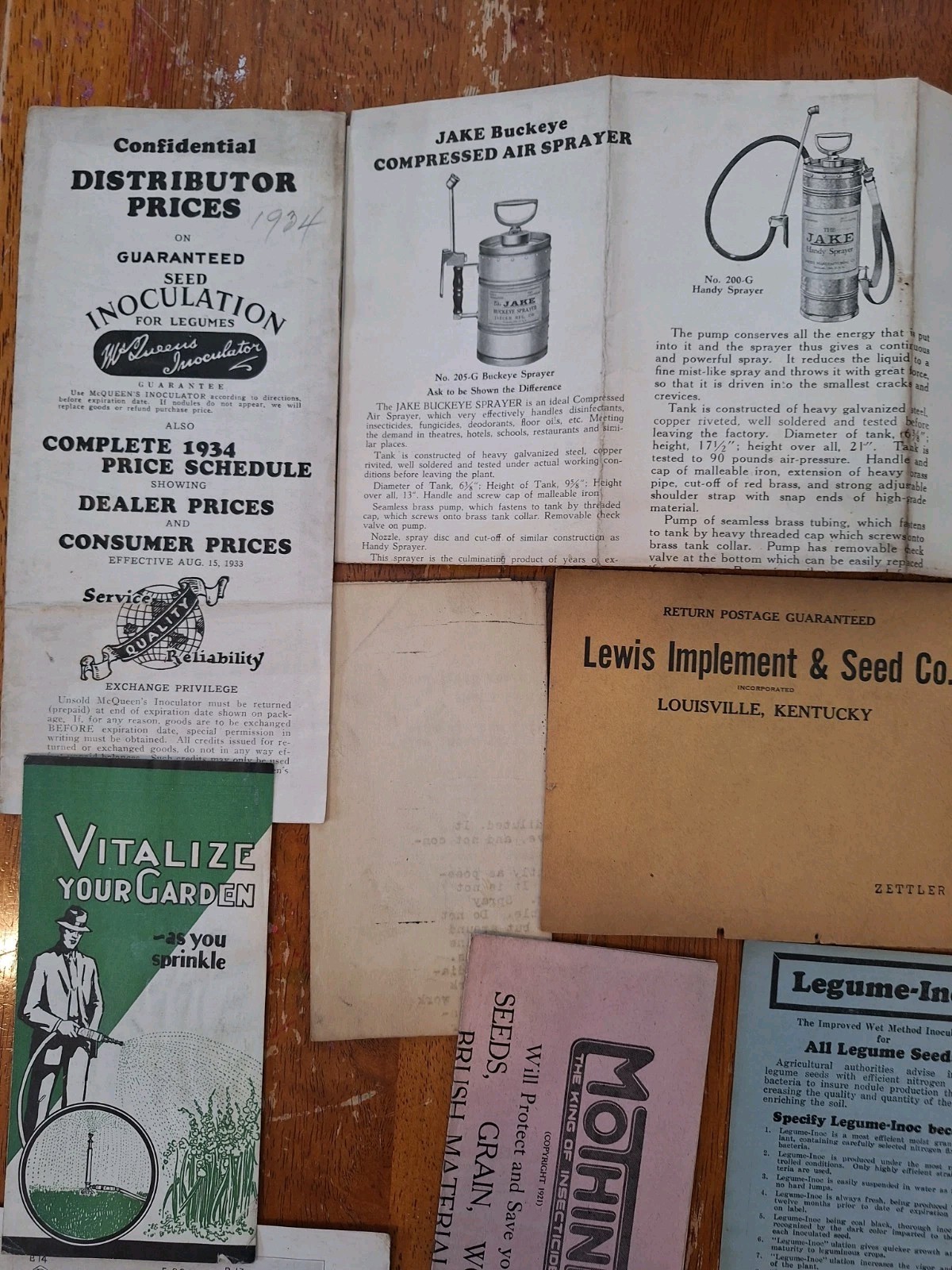 Large Lot Of Antique Agriculture Ephemera