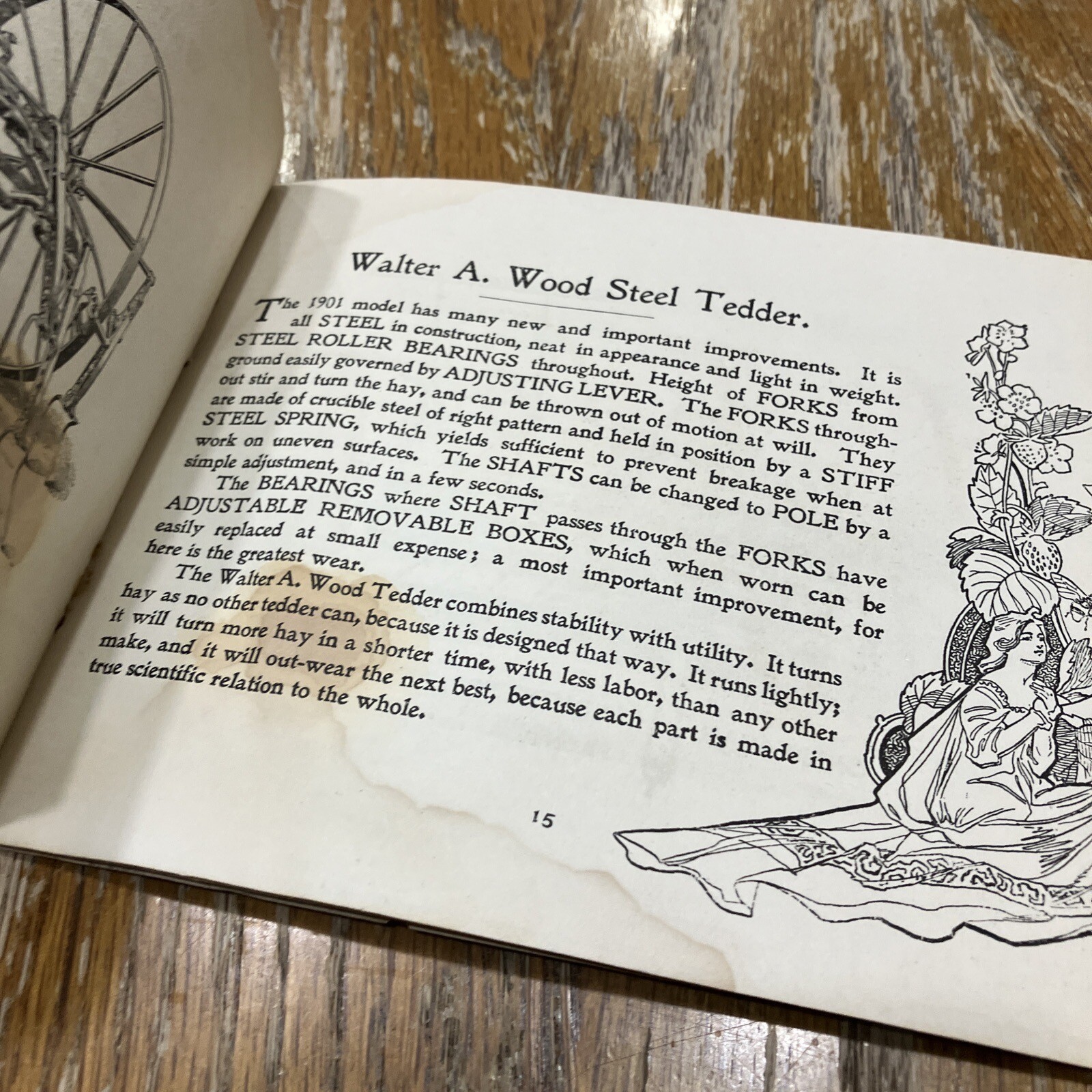 Very Early 1901 « Walter A. Wood » Mowing & Reaping Farm Machine Co.Catalog *