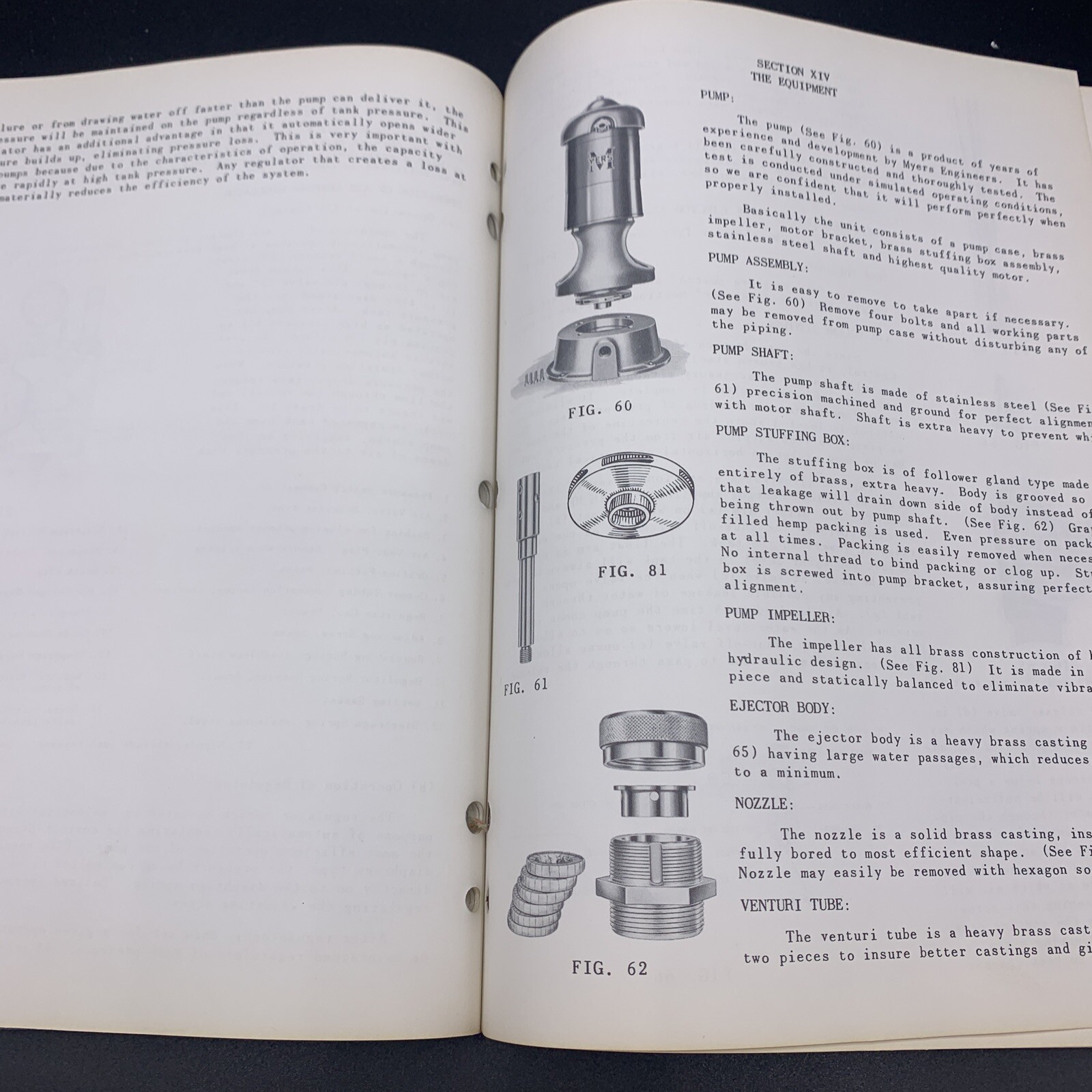 Original 1948 F.E. Myers Installation & Service Pumps Manual EJM-48