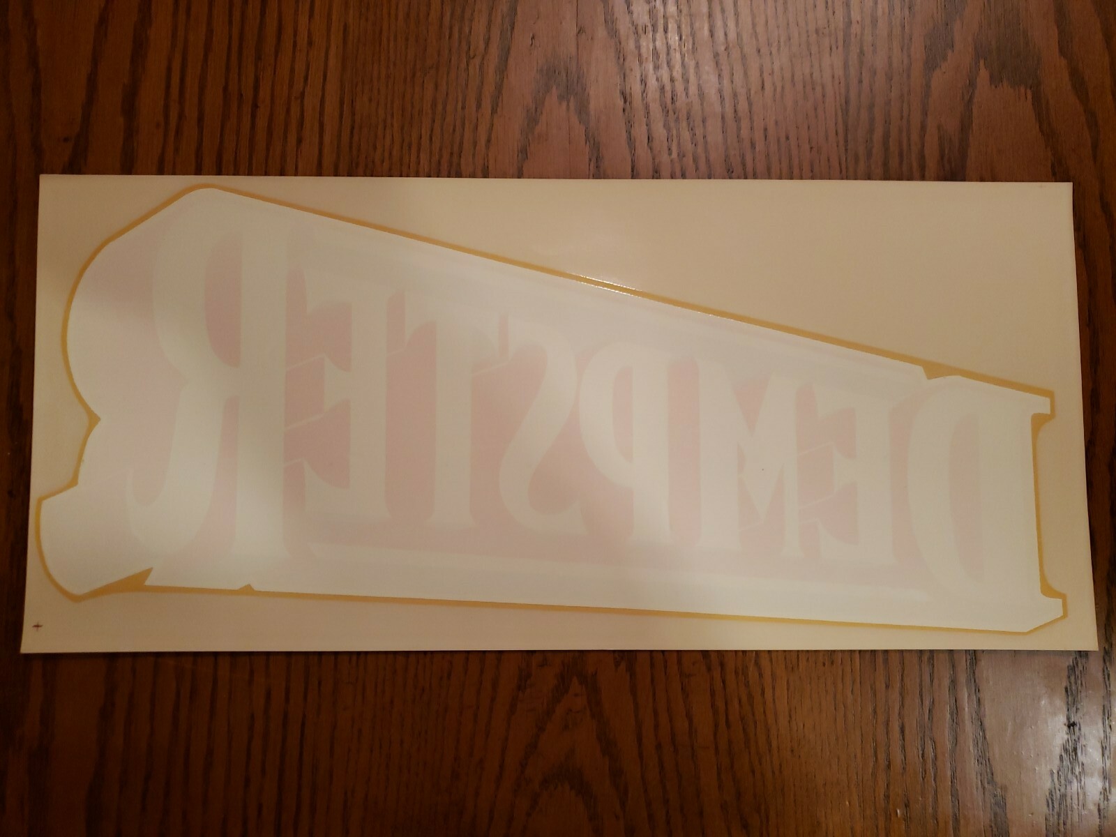 Dempster Mill Water Transfer Decal 8×17 Windmill Beatrice NE Nebraska Nebr