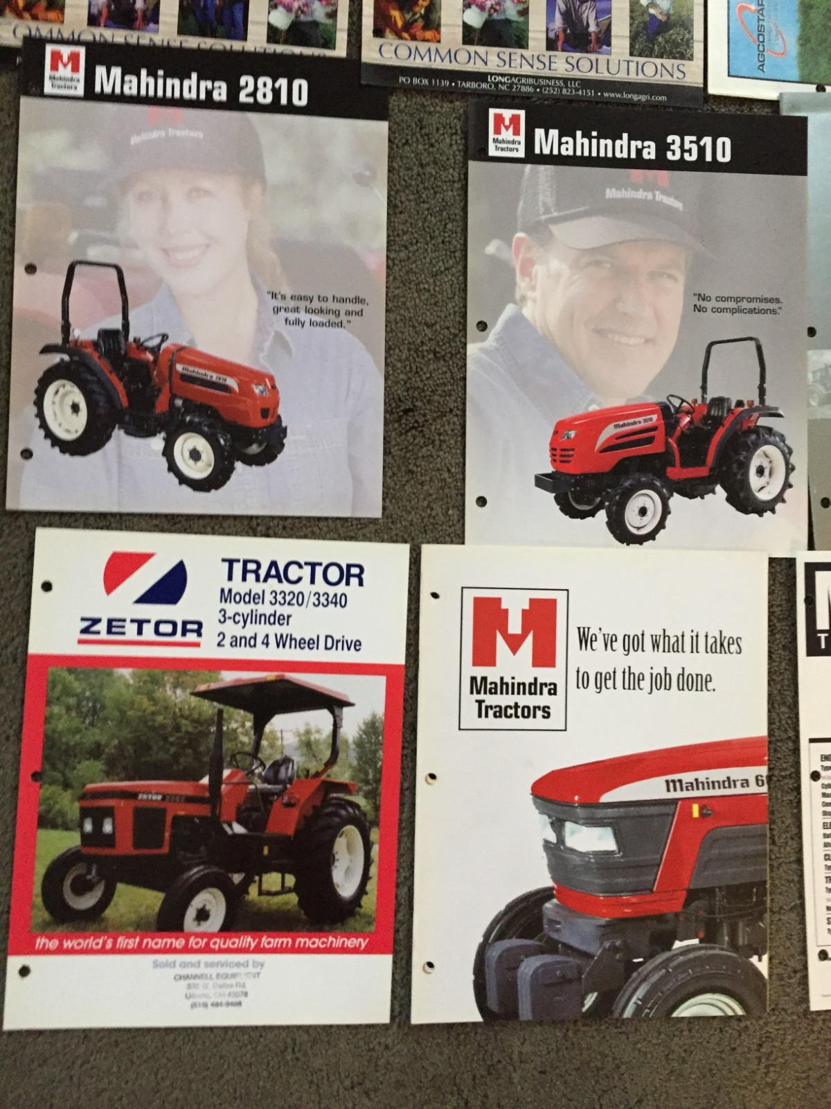 MASSIVE Lot of 113 Mixed &Rare tractor & equipment brochures Literature