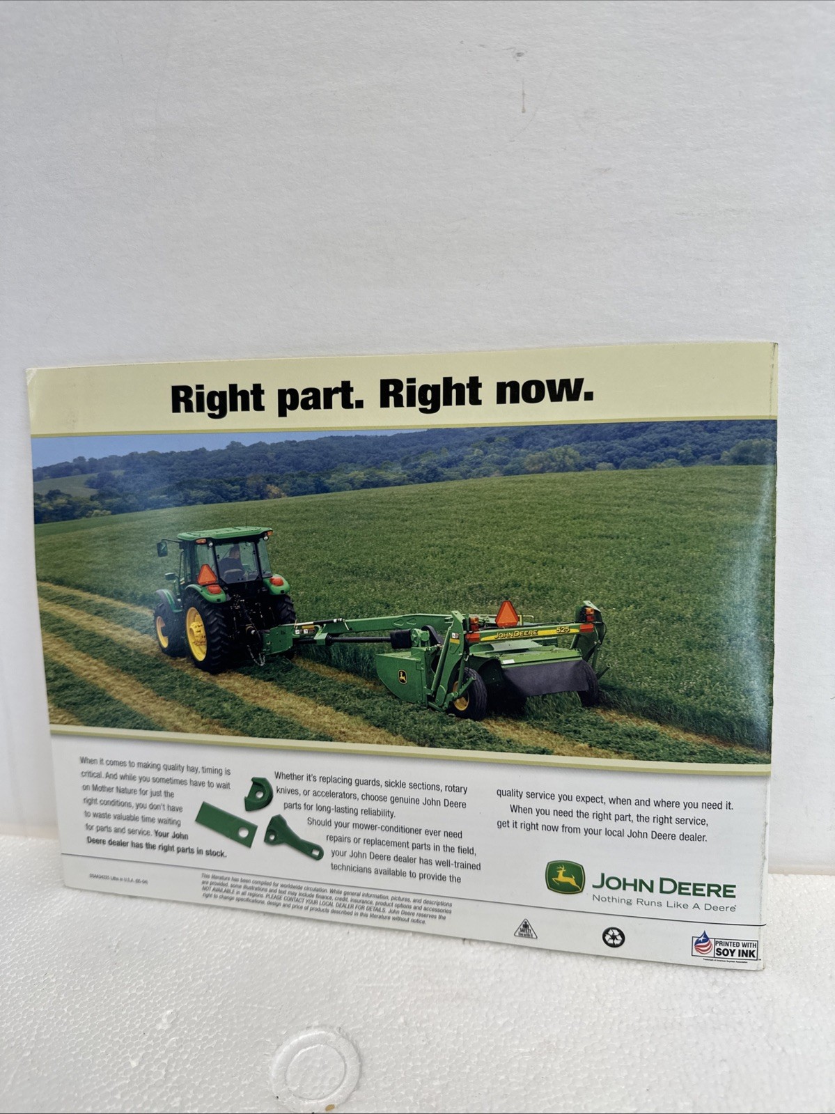 John Deere Rotary Mower Conditioners 500,700,900 Series Brochure