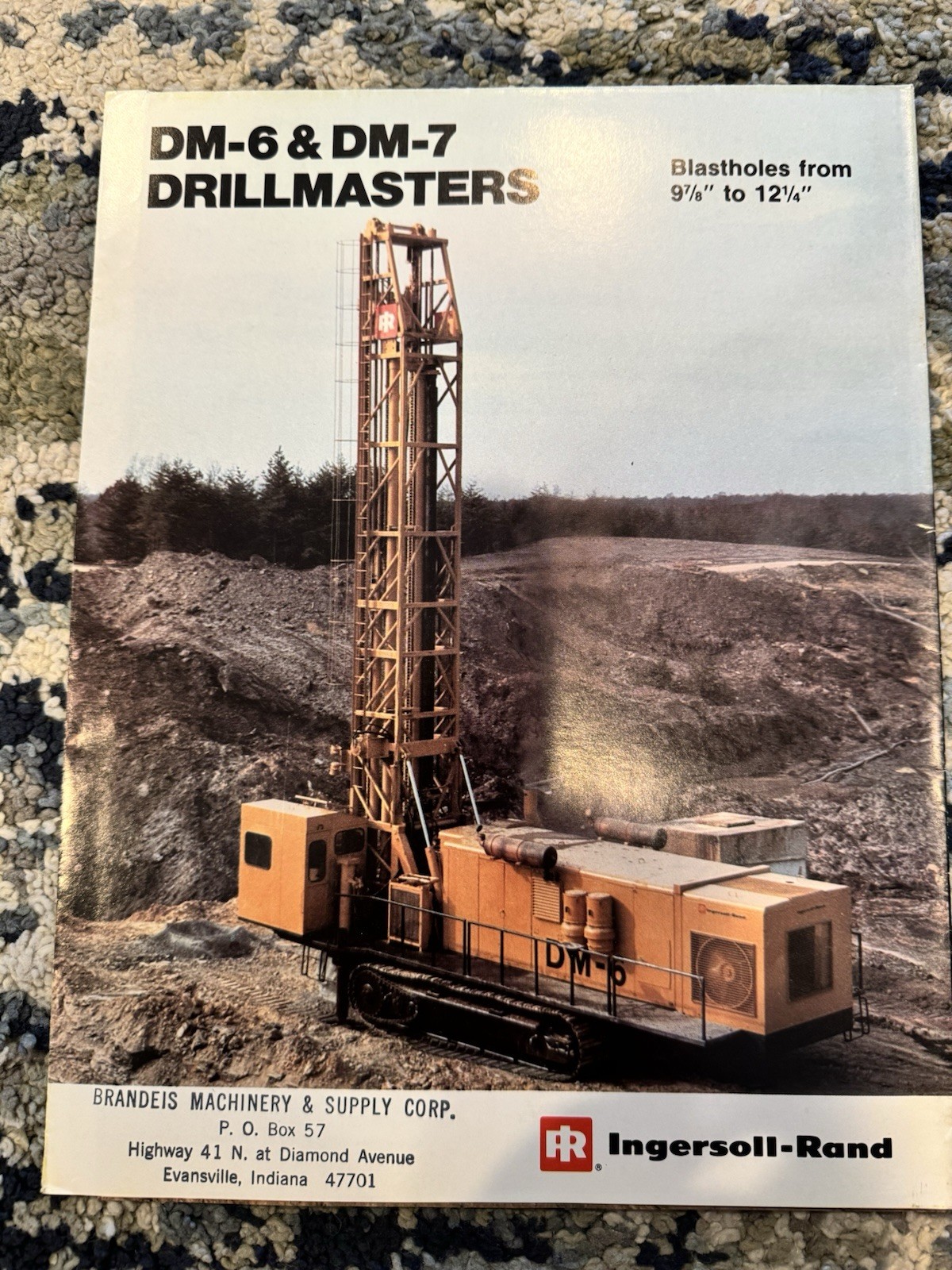 Vintage Ingersoll-Rand Drillmaster Brochure Lot