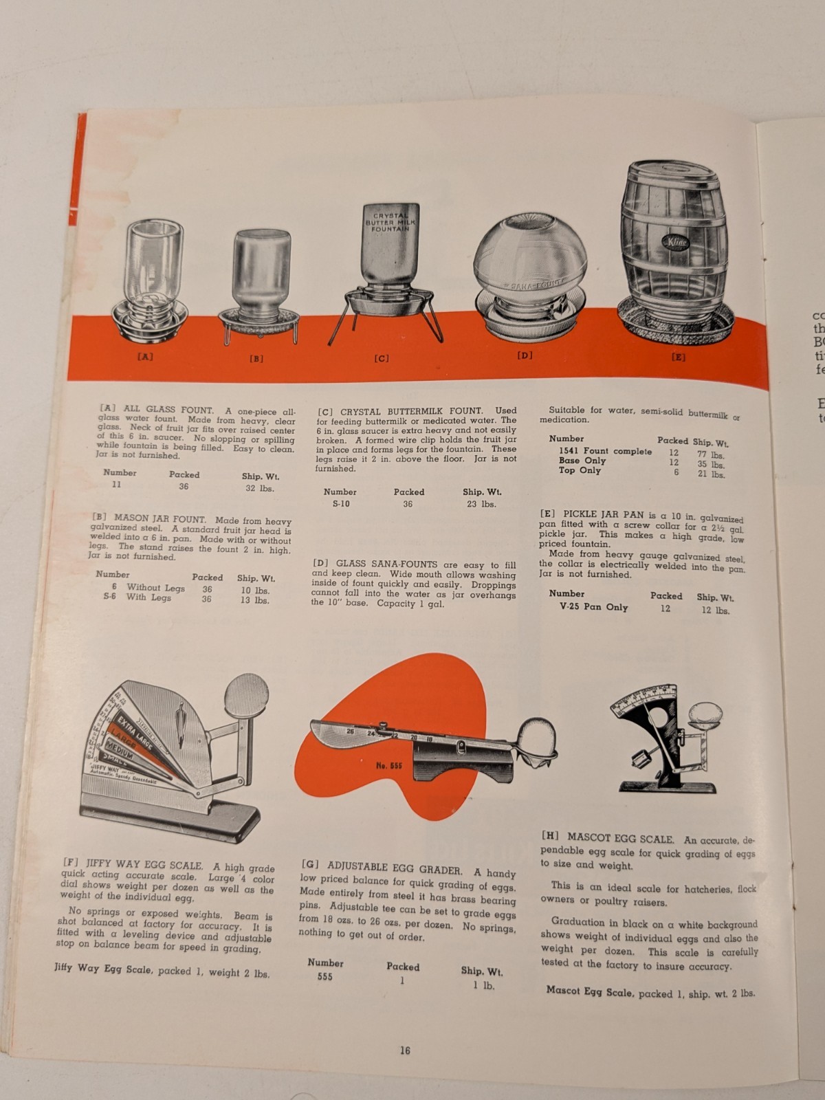 C1940-50s – American Excelsior Corp St Louis Mo Poultry Catalogue – B15