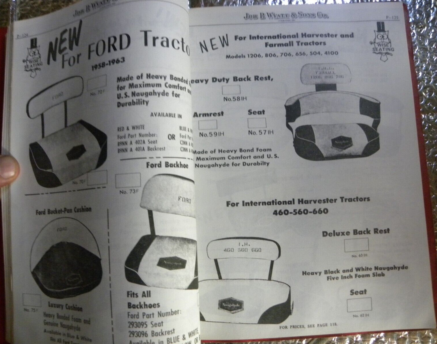 1986 Job P Wyatt & Sons Catalog Farm Equipment Hardware Parts