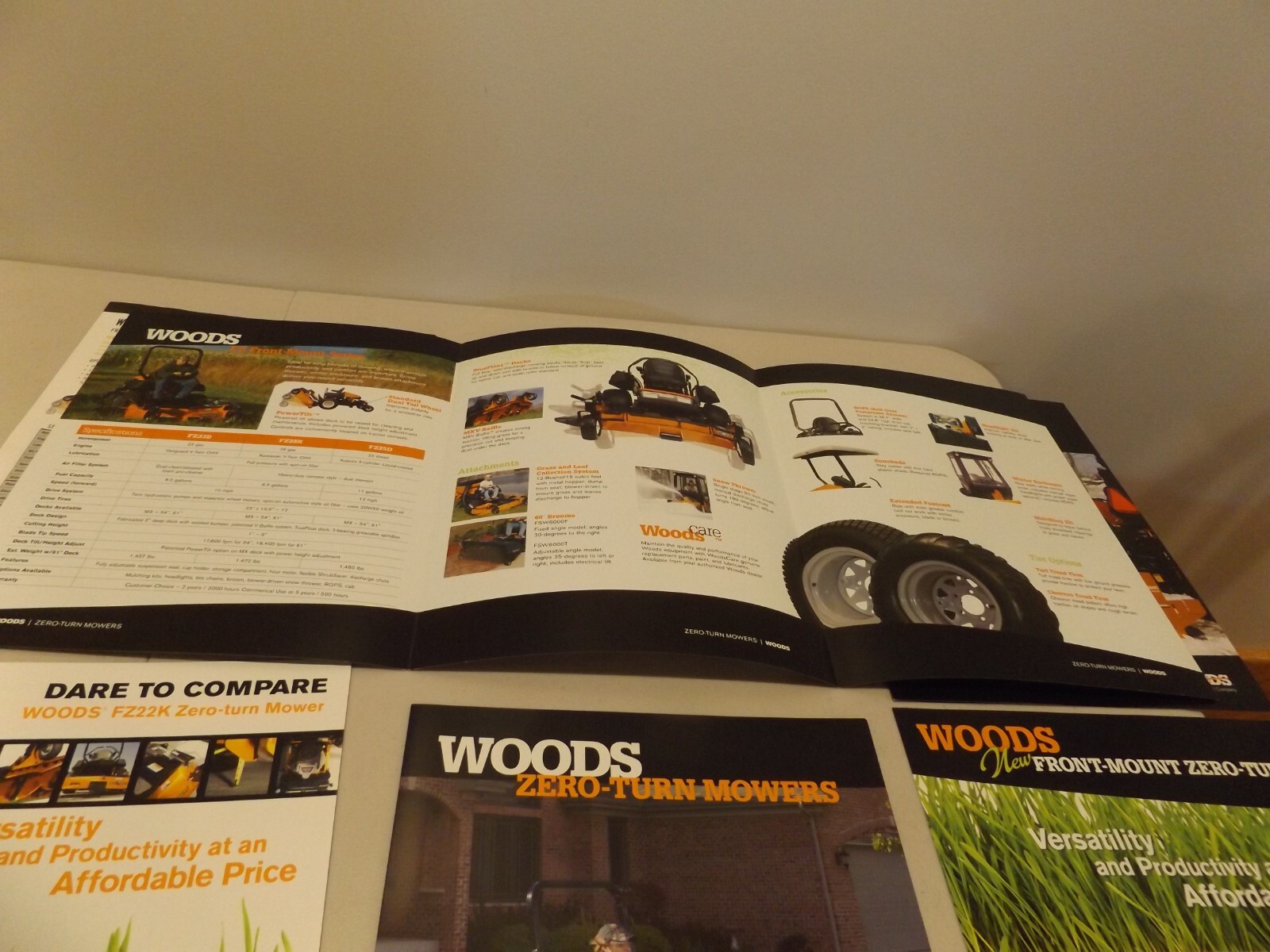 6-pc. WOODS MOW&rsquo;N MACHINES, 2010-2013