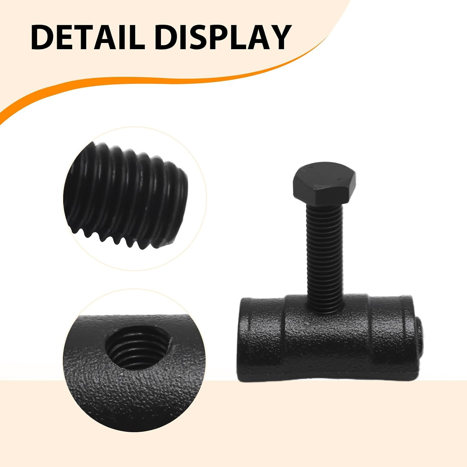 2Pcs Torsion Bar Key Adjuster Block Nuts with Bolts, Replacement